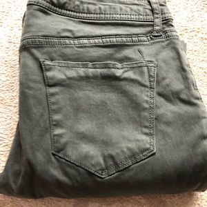 Banana Republic Olive Skinny Jeans - size 8